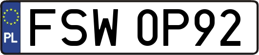 FSW0P92