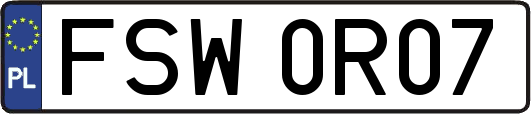 FSW0R07