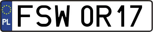FSW0R17