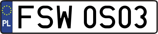 FSW0S03