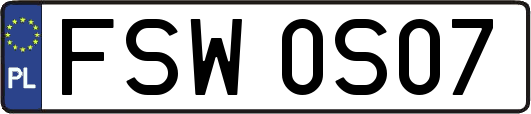 FSW0S07
