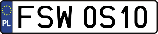 FSW0S10