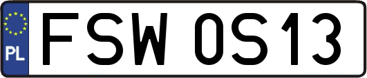 FSW0S13