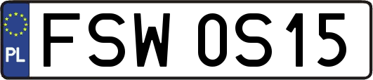 FSW0S15