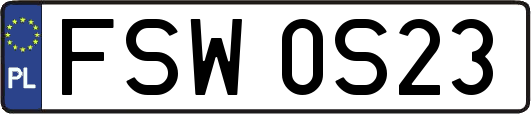 FSW0S23
