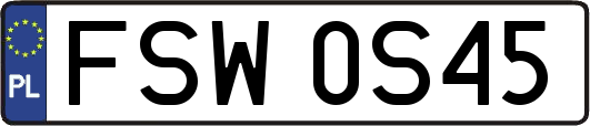 FSW0S45