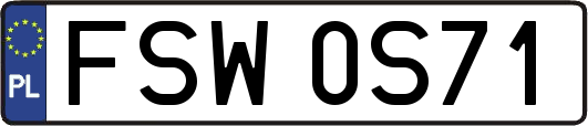 FSW0S71