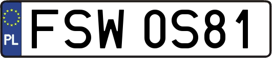 FSW0S81