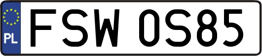 FSW0S85