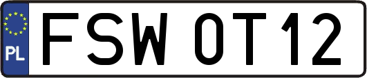 FSW0T12