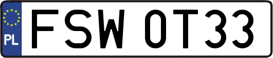 FSW0T33