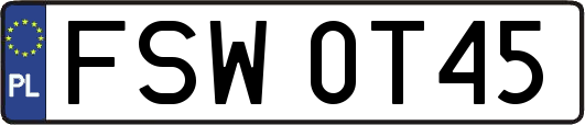 FSW0T45