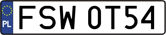 FSW0T54