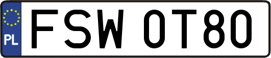 FSW0T80