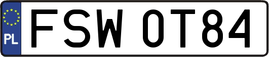 FSW0T84