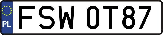 FSW0T87