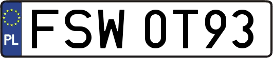 FSW0T93