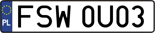 FSW0U03