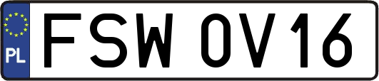 FSW0V16