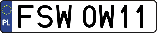 FSW0W11