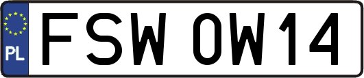 FSW0W14