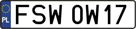 FSW0W17