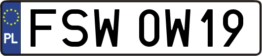 FSW0W19