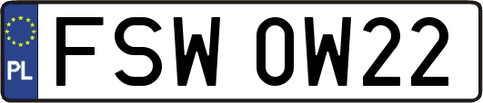 FSW0W22