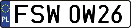 FSW0W26