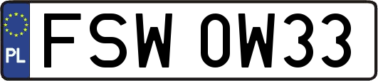 FSW0W33