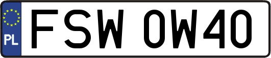 FSW0W40