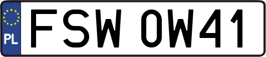 FSW0W41