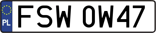 FSW0W47