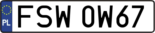 FSW0W67