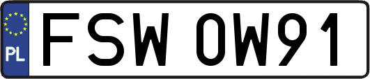 FSW0W91