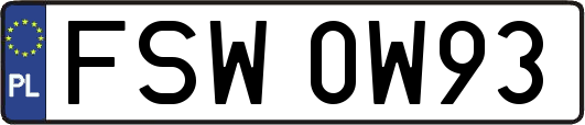 FSW0W93