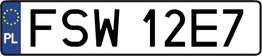 FSW12E7