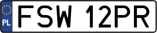 FSW12PR