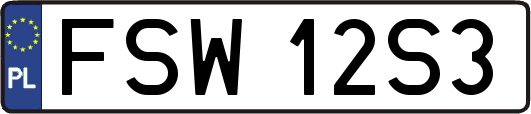 FSW12S3
