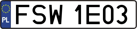FSW1E03