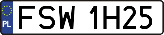 FSW1H25
