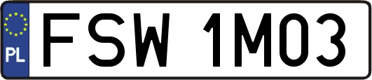 FSW1M03