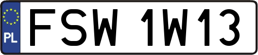 FSW1W13