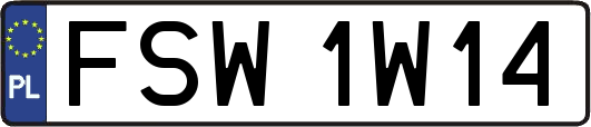 FSW1W14