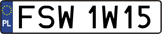 FSW1W15