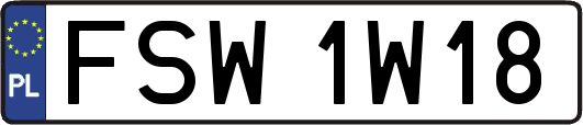 FSW1W18