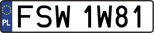 FSW1W81