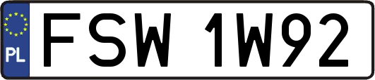 FSW1W92