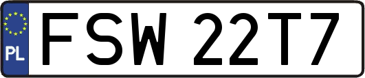 FSW22T7