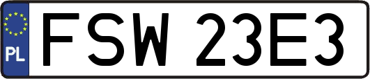 FSW23E3
